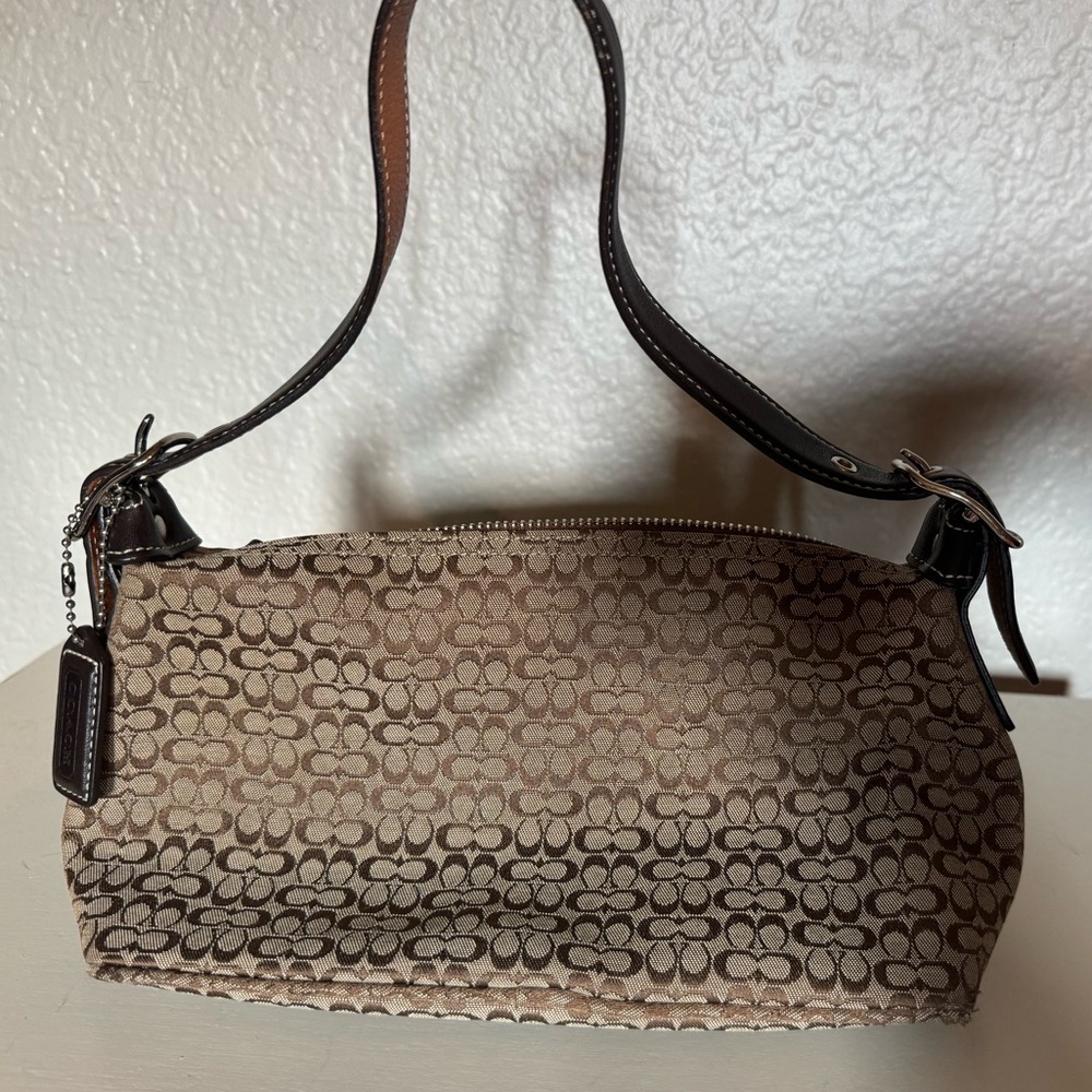 Coach mini signature bag